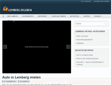 Tablet Screenshot of lemberg-lviv.com